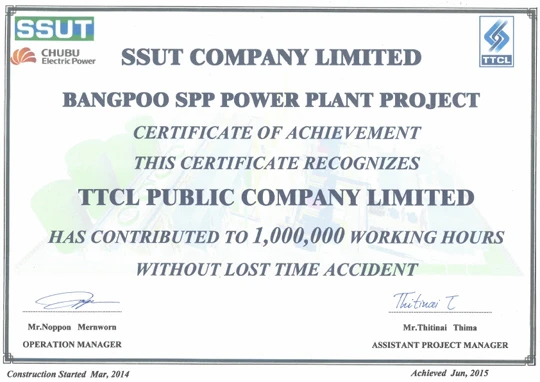 Bangpoo SPP Power Plant Project