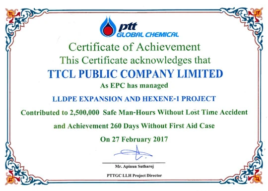 LLDPE EXPANSION AND HEXENE-1 PROJECT