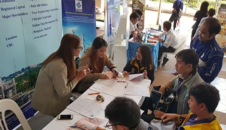 Participated in “ KKU Job Fair 2015 ” 