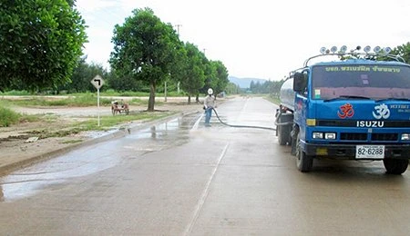 “Cleaning Public Road near D-176 Project, Rayong”