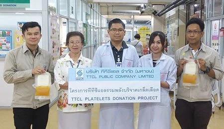 The 22nd – 23rd Platelets Donation with Rajavithi Hospital