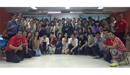 จัดฝึกอบรมด้านการป้องกันและระงับอัคคีภัย