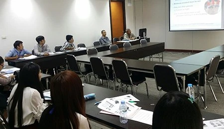 จัดอบรมหลักสูตร “ความปลอดภัยเบื้องต้นสำหรับพนักงานใหม่”