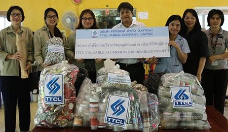 Supported the 4th Reusable Aluminium and Equipments 