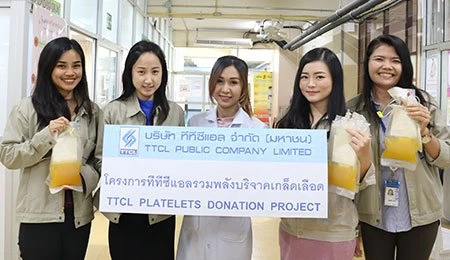 The 14th Platelets Donation with Rajavithi Hospital