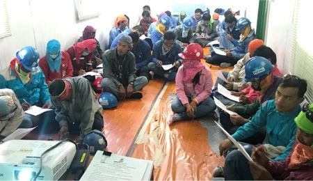 Arranged "QHSE Training"