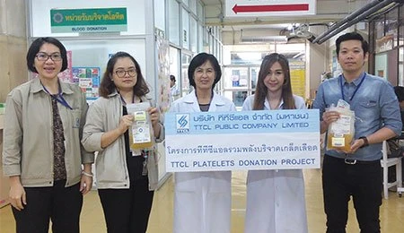 The 31st – 33th Platelets Donation with Rajavithi Hospital