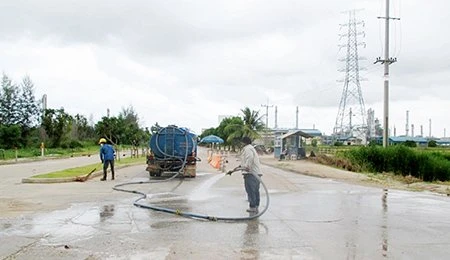 “Cleaning Public Road near D-176 Project, Rayong”