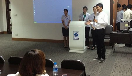 อบรมหลักสูตรสร้างความตระหนักในระบบการบริหารจัดการด้านคุณภาพของบริษัท 