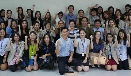 จัดฝึกอบรมหลักสูตร “Mindset & 4 Steps for Success” 