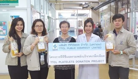 The 26th – 27th Platelets Donation with Rajavithi Hospital