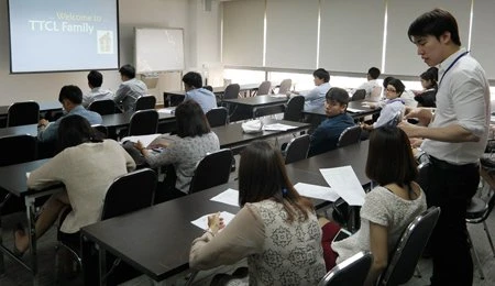 ปฐมนิเทศพนักงานใหม่ ณ บริษัท ทีทีซีแอล (สำนักงานใหญ่)