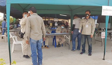 Preventive Measures in Site Area against COVID-19 Situation in 2nd Quarter