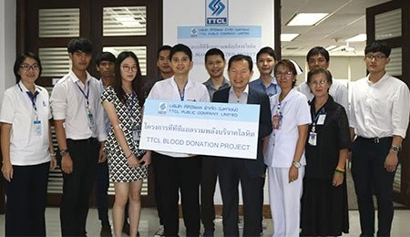 The 14th Blood Donation with Rajavithi Hospital