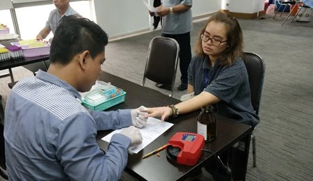 The 2nd Blood Donation with Rajavithi Hospital