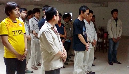 Mourn the passing of His Majesty King Bhumibol Adulyadej in Laos PDR