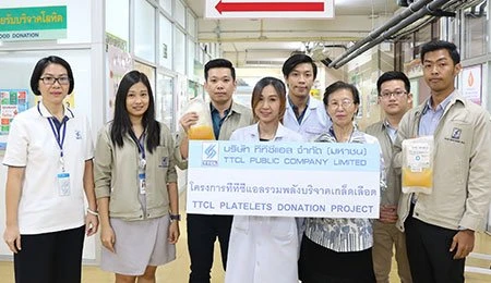 The 15th Platelets Donation with Rajavithi Hospital