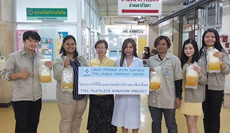 The 34th – 36th Platelets Donation 
