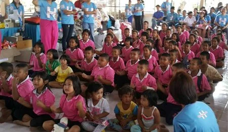 Supported on Children’s Day in Pathum Thani