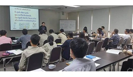 จัดฝึกอบรม “หลักสูตรเจ้าหน้าที่ความปลอดภัยระดับหัวหน้างาน”