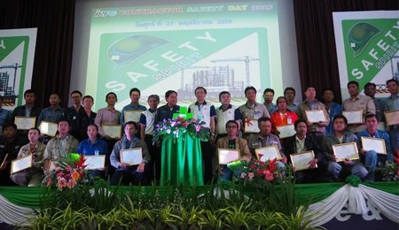 Received the Platinum Level Certificate in Rayong