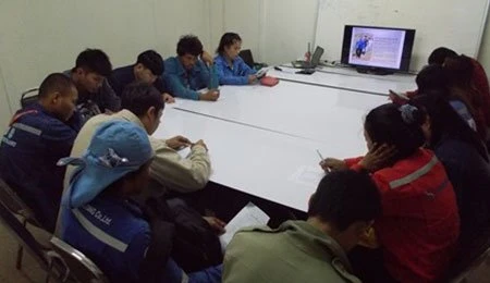 Arranged “Training” for Employees