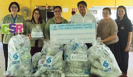 Supported the 7th Reusable Aluminium and Equipments 