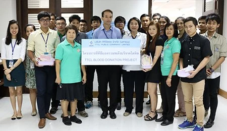 The 4th Blood Donation with Rajavithi Hospital