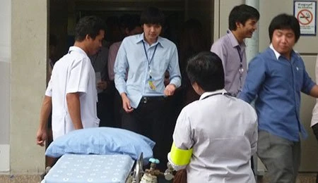 ฝึกซ้อมอพยพหนีไฟ ประจำปี 2555 