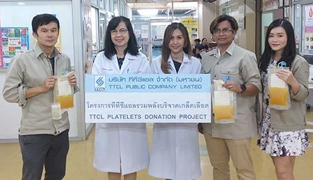 The 40th – 42th Platelets Donation 