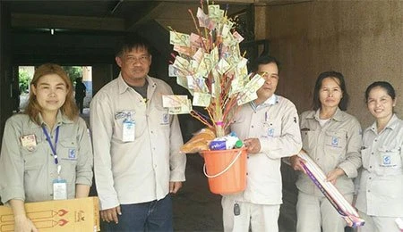 Candle Festival Parade in Rayong