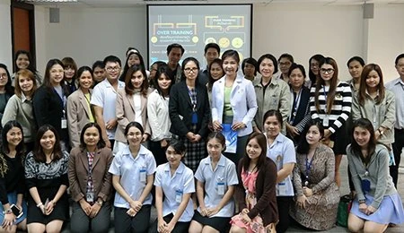 จัดฝึกอบรม "ความรู้ด้านสุขภาพอนามัย และกฎหมายประกันสังคมใหม่" ณ บริษัท ทีทีซีแอล (สำนักงานใหญ่)