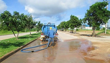 “Cleaning Public Road near D-176 Project, Rayong”