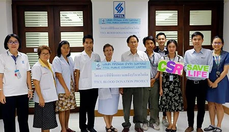 The 21st Blood Donation with Rajavithi Hospital