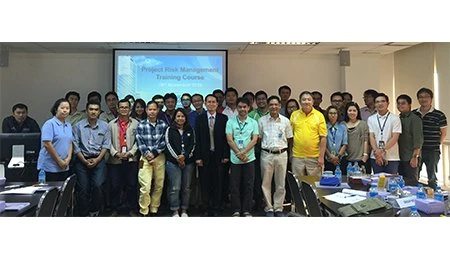 จัดฝึกอบรมหลักสูตร “การบริหารความเสี่ยงระดับโครงการ”