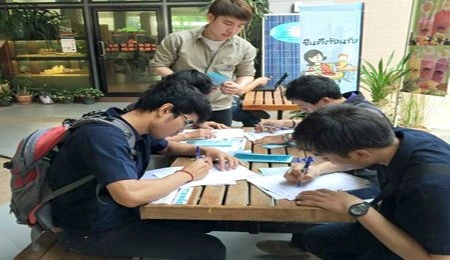 Participated in “ KKU Job Fair 2014 ” at Khon Kaen University