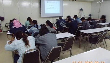 Arranged “Training” for Employees