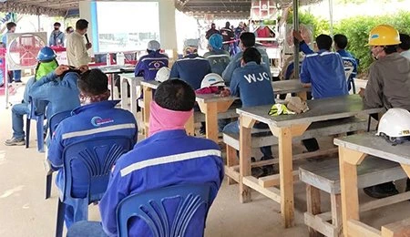 Arranged “Basis Safety Training” 