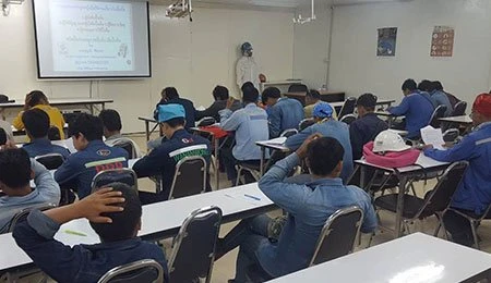 Arranged “Training” for Employees