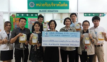 The 4th Platelets Donation with Rajavithi Hospital