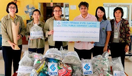 Supported the 5th Reusable Aluminium and Equipments