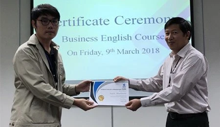 Certificate Ceremony