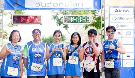 Walk-Run campaign for “Eye Run World Glaucoma Day”