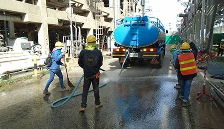 Road Cleaning in 2nd Quarter