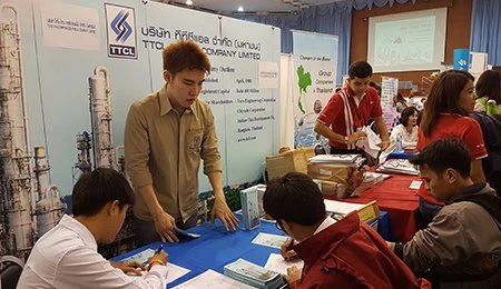 Participated in “ Engineering Job Fair ” at Naresuan University