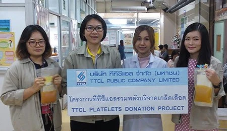 The 9th Platelets Donation with Rajavithi Hospital