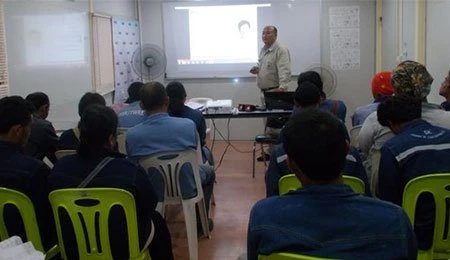 Arranged “Training” for Employees