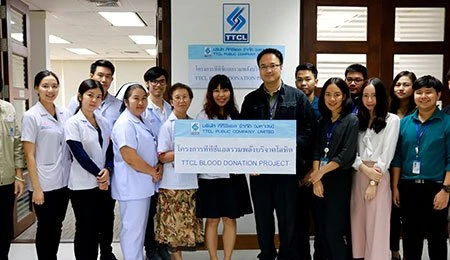 The 16th Blood Donation with Rajavithi Hospital