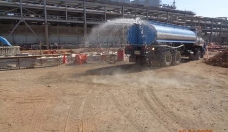 Dust Control in 1st quarter 2022