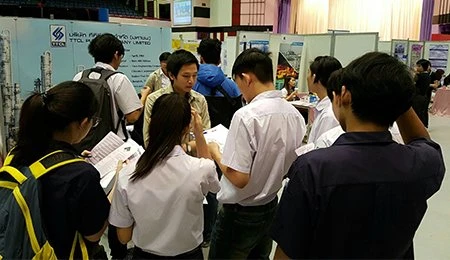 Participated in “Engineering Career Day” at Chiang Mai University